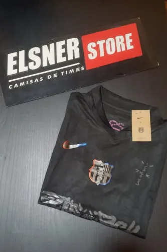 Camisa Barcelona Travis Scott Cactus Jack 2024|Pronta Entrega|
