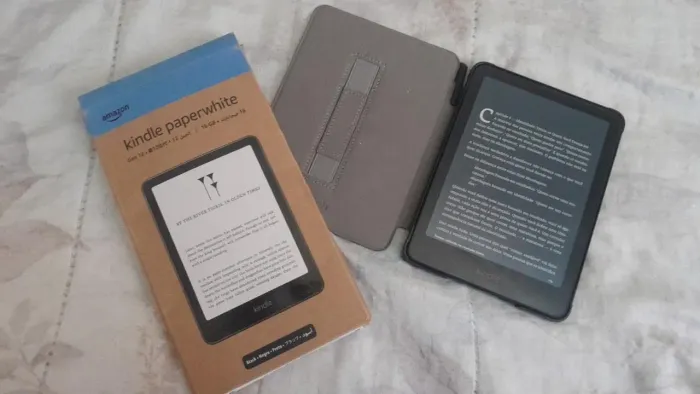 Vendo kindle 12 ° Geração Novo na caixa, com carregador e capa protetora.!!