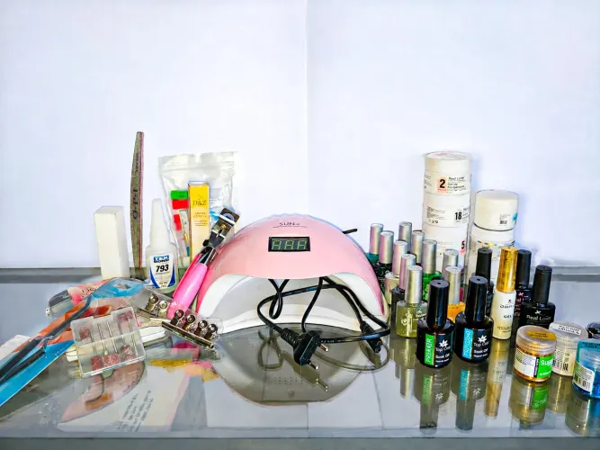 Kit Nail designer EM EXCELENTE ESTADO 