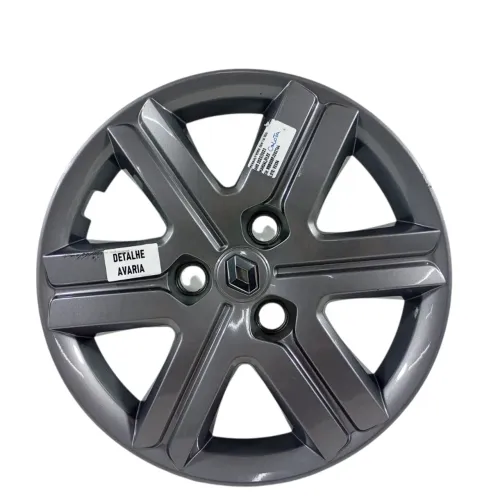 Calota Roda Aro 14 Renault Kwid 2023 403159083r Cinza