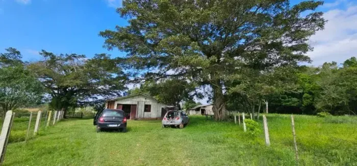 Velleda oferece magnífico sítio 2,5 hectares próximo ao asfalto em Águas Claras, troca!