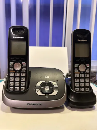 Telefone Sem Fio Panasonic com Extensão - DECT 6.0 - Funcionando