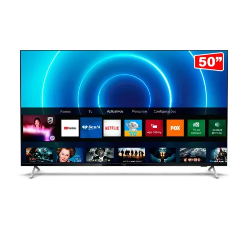 Compro tv Philips 50 polegadas 