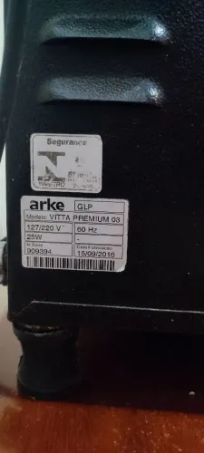 CHURRASQUEIRA ELÉTRICA/ GÁS ARKE VITTA PREMIUM 127/220 V