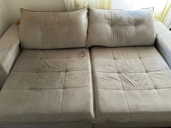 Sofa Retratil e Reclinavel 2,50m