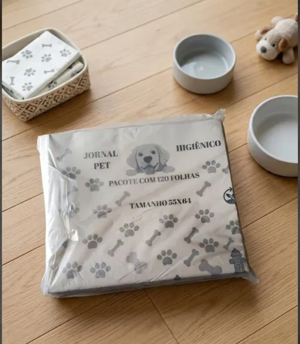 Jornal para pet higiênico