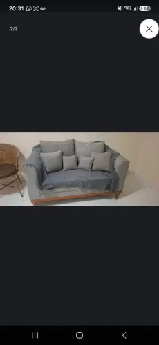 Vendo sofa, kit cadeira e rack