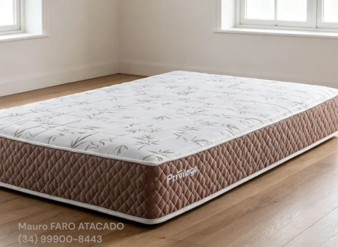 Colchão Casal Molas Ensacadas Privilege Conforto & Macio