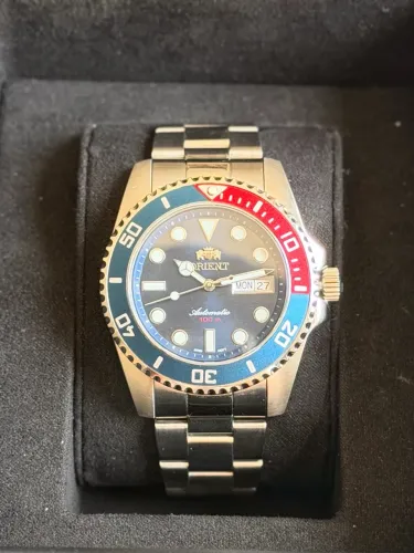 Relógio Orient Submariner Pepsi