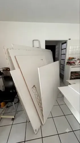 Chapas de MDF Branco - Ideal para Móveis, Prateleiras e Projetos