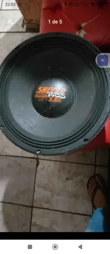 Som automotivo shiver de 15 3.6