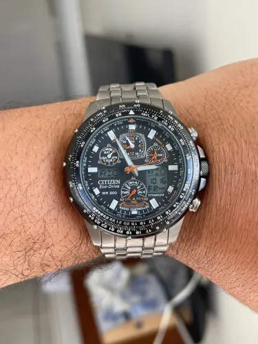 Relógio Citizen Promaster Skyhawk A-T Titanium - Eco-Drive (JY0010-50E)