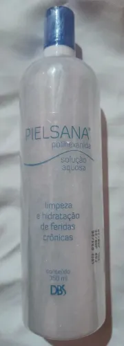Pielsana Polihexanida Solução Aquosa 350 mL para Limpeza de Feridas - Nova