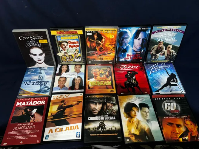 Lote Filmes em DVD antigos 
