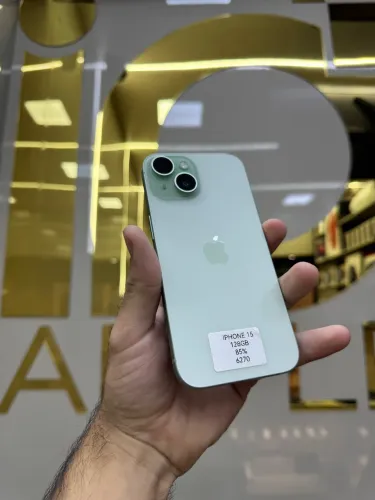 IPHONE 15 128GB 5G SEMI NOVO GREEN PROMOÇÃO JULHO