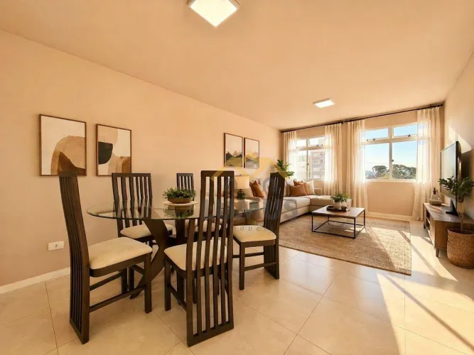 Apartamento com vista livre à venda próximo à Arthur Bernardes - Curitiba/PR