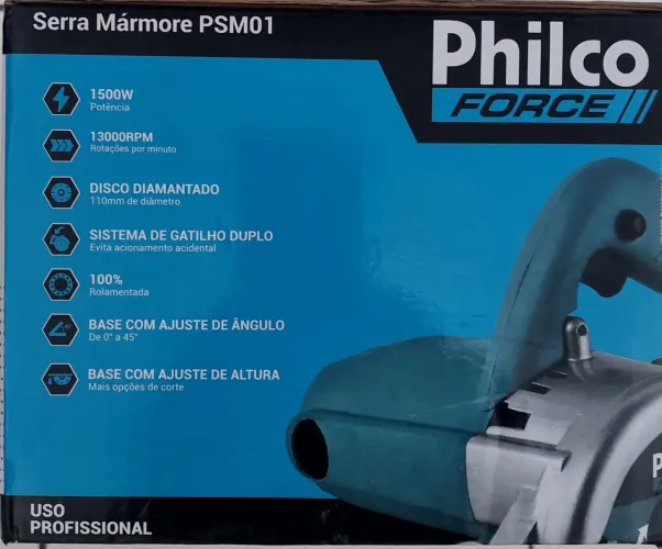 Serra Mármore Philco 1500W 13000RPM PSM01