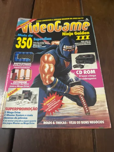 Revista VideoGame Nº 6 - Especial Ninja Gaiden III - 1991  