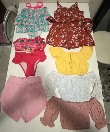 Lotinho de roupas (infantil feminina)