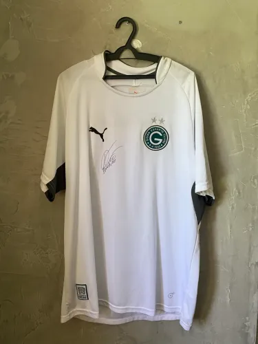 Camisa puma Goiás 2014 original autografada