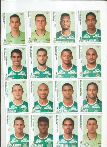 FIGURINHAS CAMPEOONATO BRASILEIRO 2016