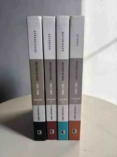Biografia Machado de Assis em 4 volumes