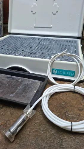 Mictório pet Weasy Banheiro Inteligente cachorro/gato + Weasy Bag 1 L + Filtro de troneira