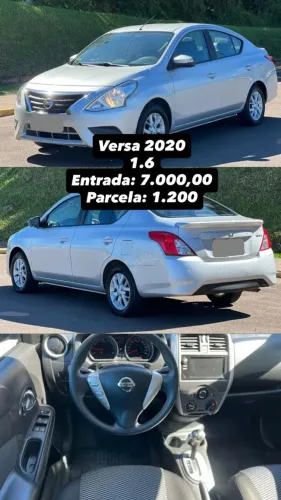 Nissan Versa SL 1.6 16V Flexstart 4P Aut. 2020