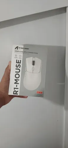 Mause attack shark r1 branco sensor PAW 3311  adaptado 2.4hz novinho apenas 3 dias de uso