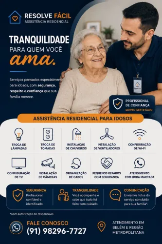 Manutenção Residencial | Elétrica, Câmeras e Pequenos Reparos