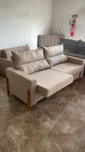 NOVO SOFÁ RETRÁTIL RECLINÁVEL 2m20cm