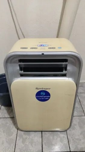 Ar condicionado portátil 12.000 BTus funcionando perfeitamente já revisado