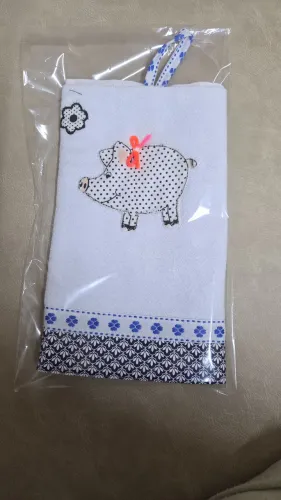 Panos de prato que eu faço serão sempre exclusivos. 