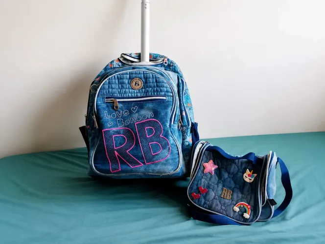 Mochila+ lancheira 