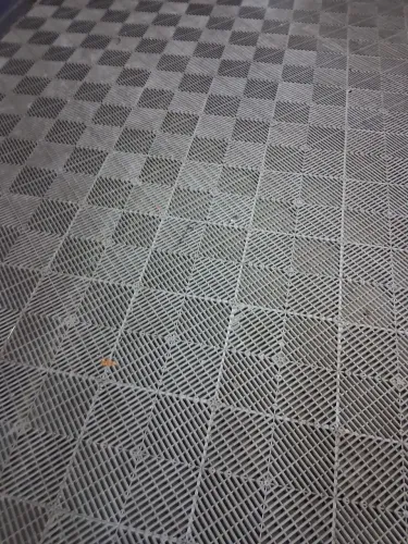 Piso para lava rapido estética carro 5 x 5 metros