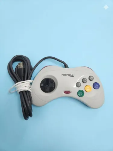 Controle Sega Saturno Retrolink USB Paralelo 