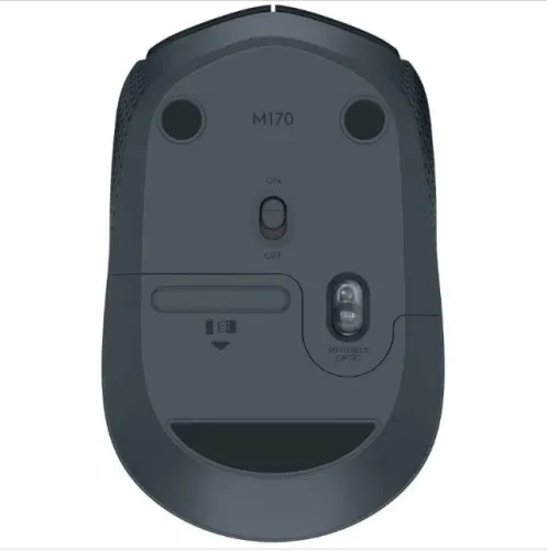 Mouse Optico Sem Fio 2.4 Ghz Preto Logitech Wireless novo lacrado garantia