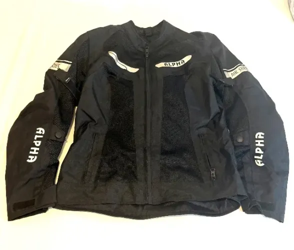 Jaqueta de Moto Feminina Alpha Cycle Gear - Tamanho M (Como Nova)