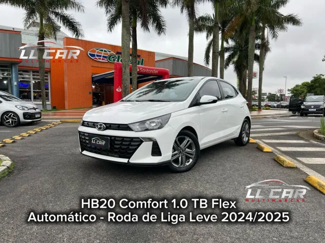 Hyundai HB20 Comf. Plus Tech 1.0 TB Flex 12V AUT 2025
