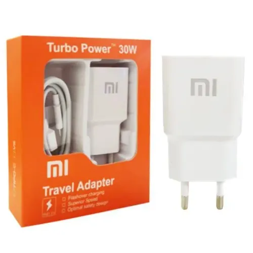 Carregador xiaomi turbo tipo C 