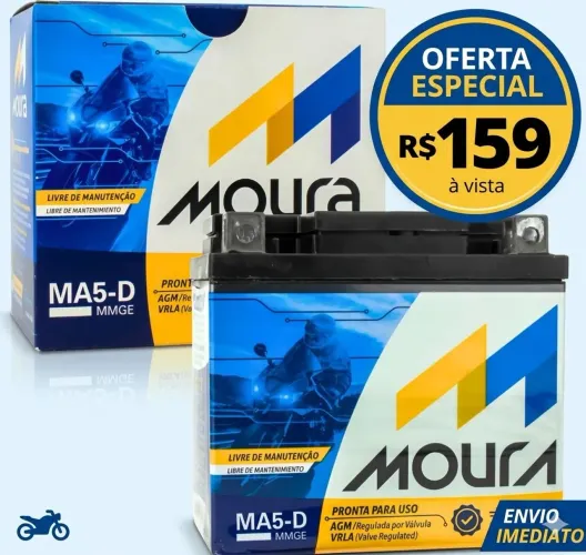 Moura ma5-d Titan fan biz Bros fazer