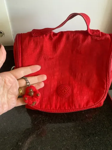 Lancheira térmica Kipling vermelha