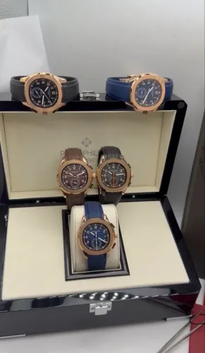 Relógio Patek Philippe Nautilus 40mm Várias Cores