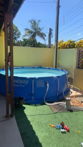 Piscina 4600 L Completa com bomba e peneira