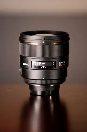 Lente Sigma 85mm 1.4 Canon