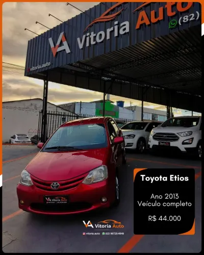 Toyota Etios XS 1.3 Flex 16V 5P Mec. 2013
