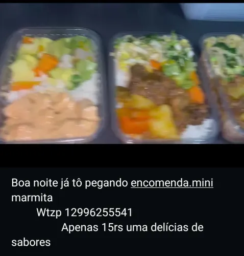 Novidades da marmitaria da Carol comidas congeladas  finit