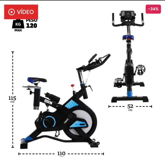 BIKE DE SPINNING ODIN VMAX