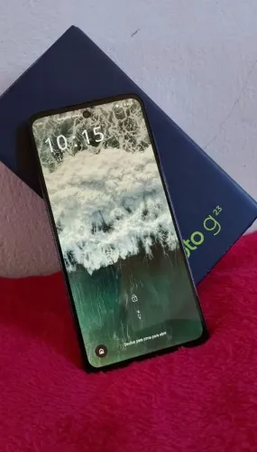 IMPERDÍVEL!! MOTO G23 *CARREGADOR ORIGINAL + CAIXINHA ORIGINAL + CAPINHA*