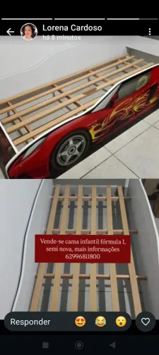 Vende se essa cama infantil